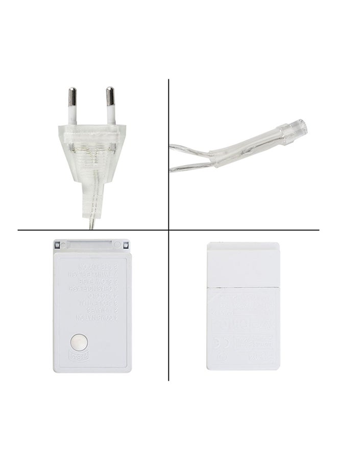 OUTAD 300 LED Outdoor Beautiful Curtain String Light White - Image 2