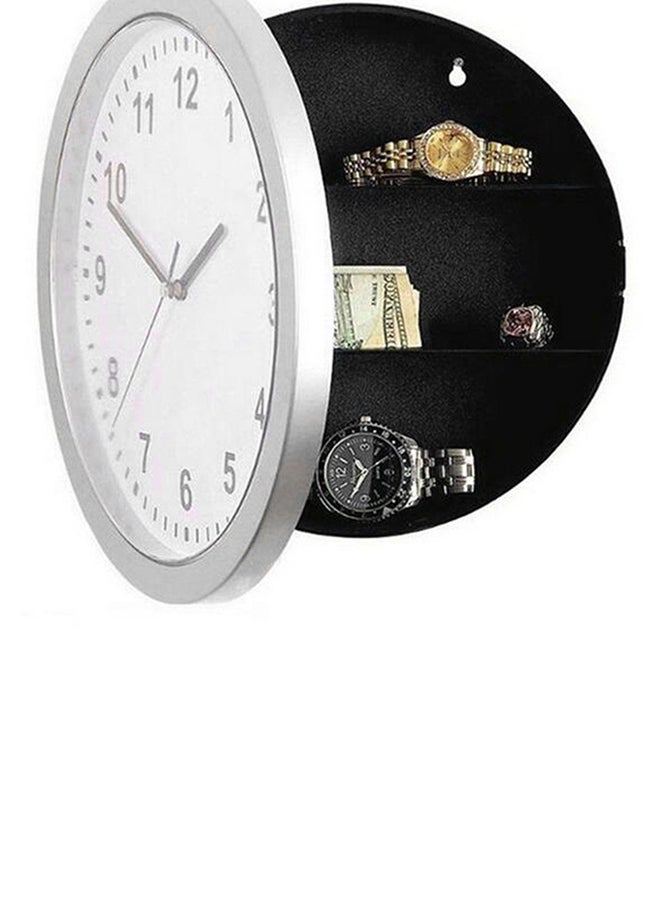 OUTAD Round Analog Wall Clock White - Image 2