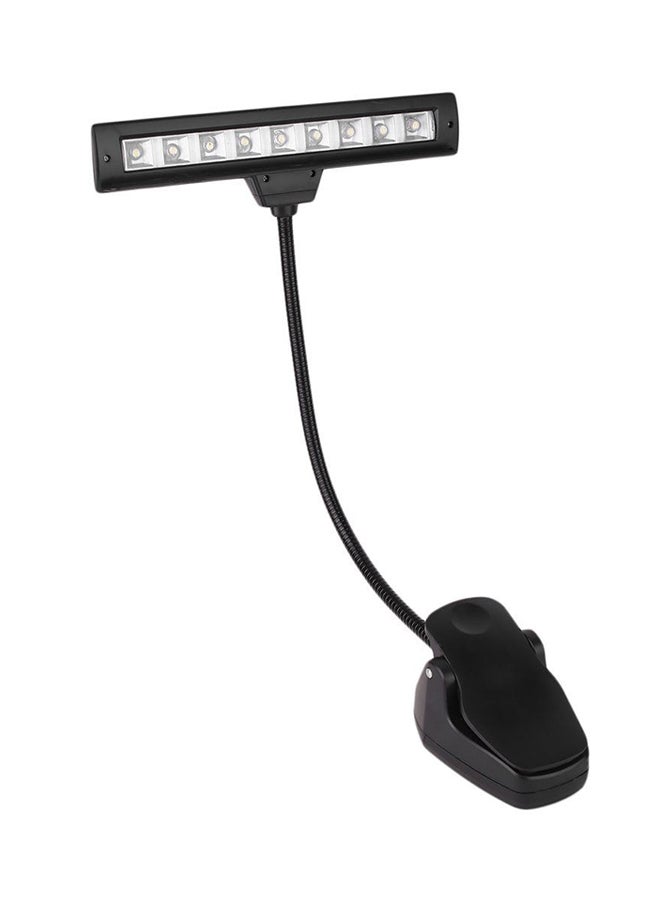 OUTAD Clip Type 9 LED Light For Music Book With Charging Plug Black - Image 3