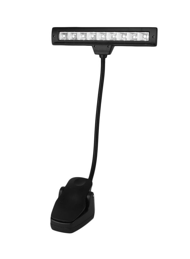 OUTAD Clip Type 9 LED Light For Music Book With Charging Plug Black - Image 4