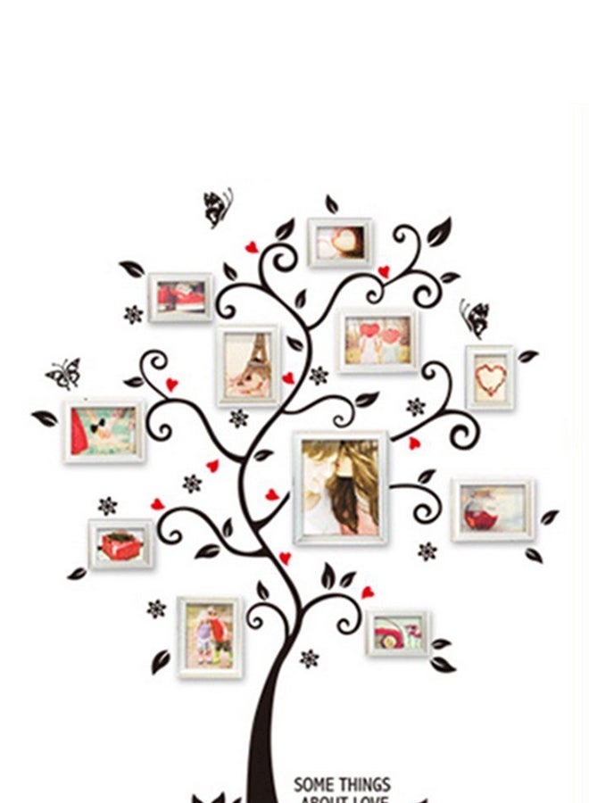 OUTAD Removable Creative Tree Wall Sticker Black - Image 1