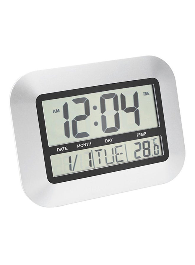 OUTAD Digital Wall Clock Grey/White - Image 2