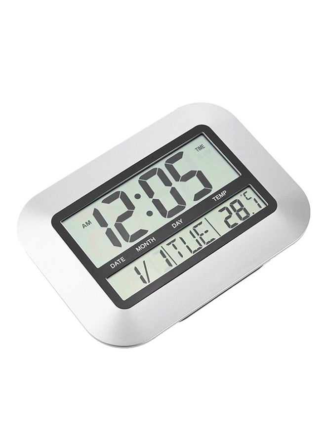 OUTAD Digital Wall Clock Grey/White - Image 3