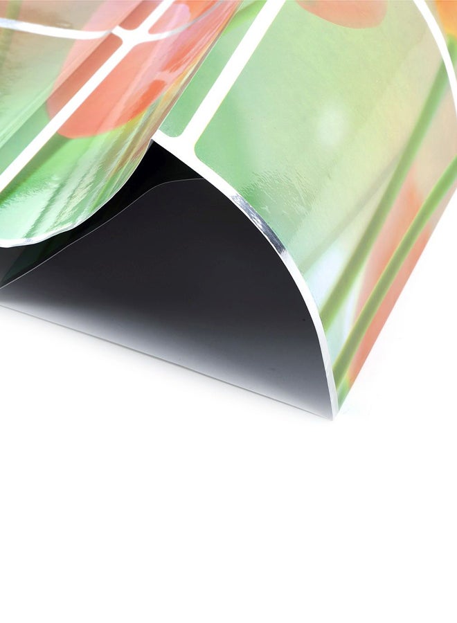 OUTAD Oil Proof Flower Pattern Wallpaper Multicolour - Image 3