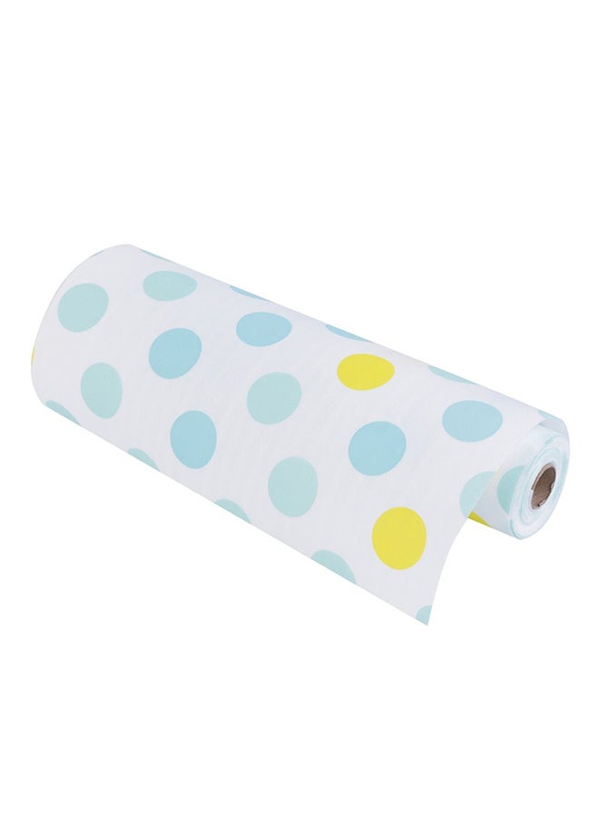 OUTAD Drawer Paper Plastic Printed Shelf And Cabinet Wallpaper Multicolour 30x300centimeter - Image 3