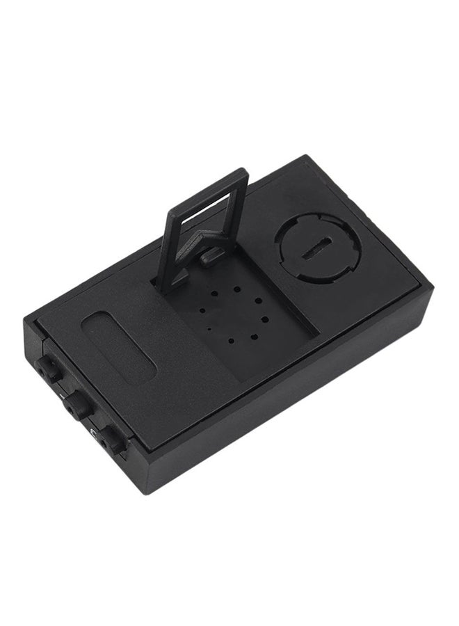 OUTAD - Digital LCD Desk Clock Black - Image 1