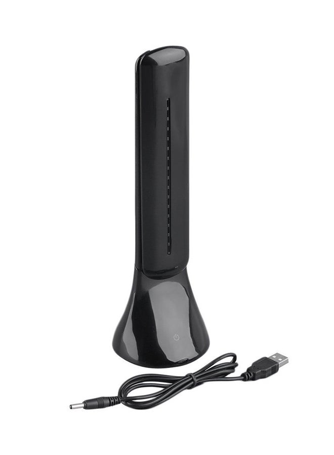 OUTAD USB Rechargeable Reading LED Desk Lamp Black - Image 1