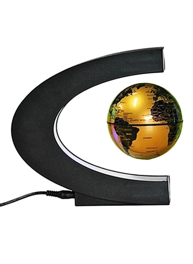 OUTAD Levitation Anti Gravity Globe World Map With LED Light Gold 215x100x200ml - Image 1