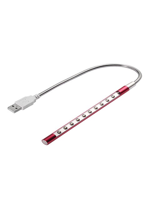 Mini Desk Reading USB LED Light Red