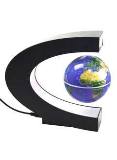 أوتاد خريطة العالم بارتفاع ضد الجاذبية مع ضوء LED أزرق  - Image 2