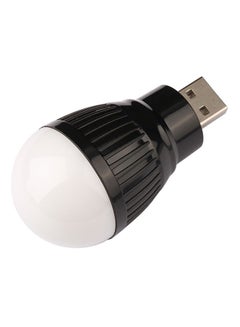 أوتاد مصباح ضوئي LED صغير محمول أسود  - Image 1