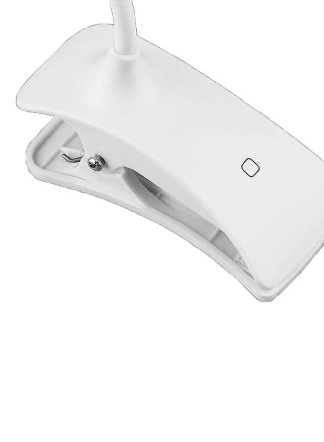 OUTAD Touch LED Reading Light Table Lamp White - Image 3