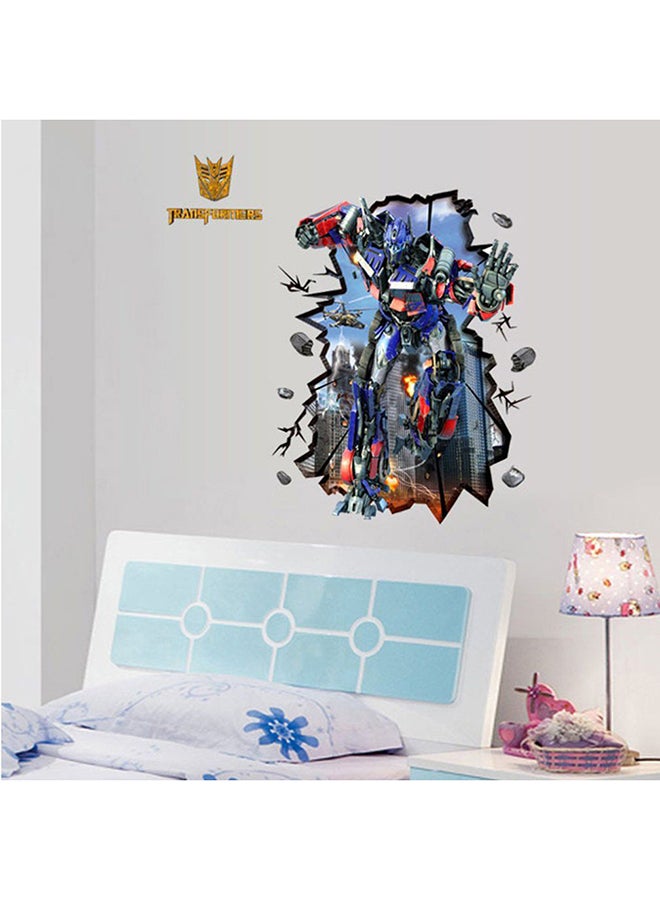 OUTAD Cartoon Character 3D Wallpaper Sticker Multicolour - Image 3