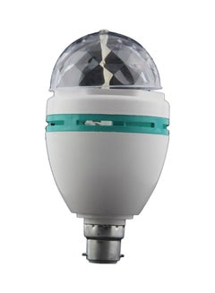 أوتاد مصباح LED دوّار أبيض/ شفاف  - Image 2