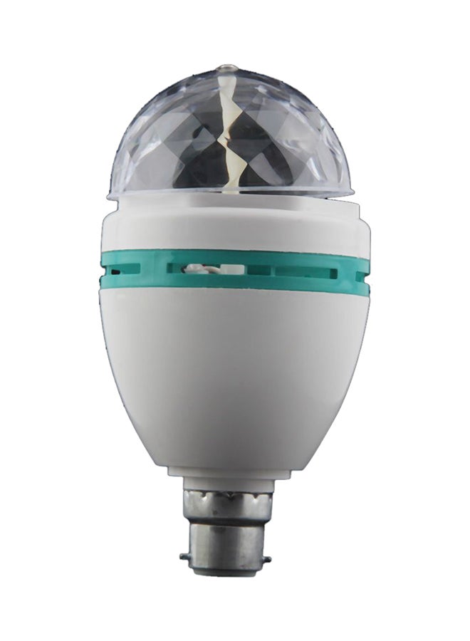 أوتاد - مصباح LED دوّار أبيض/ شفاف - Image 1