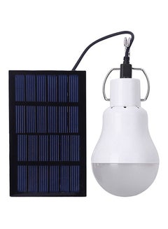 أوتاد مصباح ضوء LED يعمل بالطاقة الشمسية قابل للنقل أبيض  - Image 1