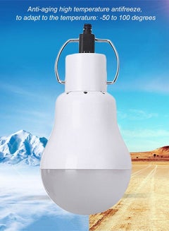 أوتاد مصباح ضوء LED يعمل بالطاقة الشمسية قابل للنقل أبيض  - Image 3