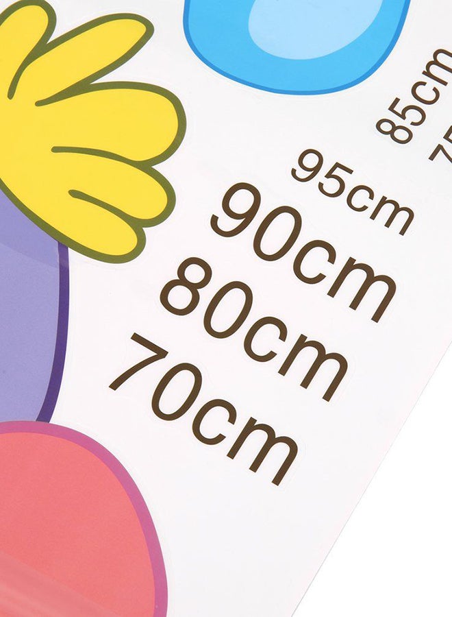 OUTAD Removable Elephant Printed Wall Sticker Multicolour - Image 5