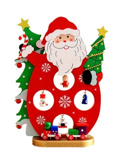 OUTAD Snowman Table Desktop Christmas Ornament Multicolour  - Image 1