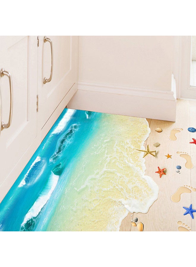 OUTAD 3D Flooring Self-Adhesive Removable Wall Sticker Multicolour - Image 2