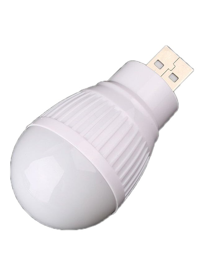 OUTAD Portable Mini USB LED Light Lamp Bulb White - Image 1