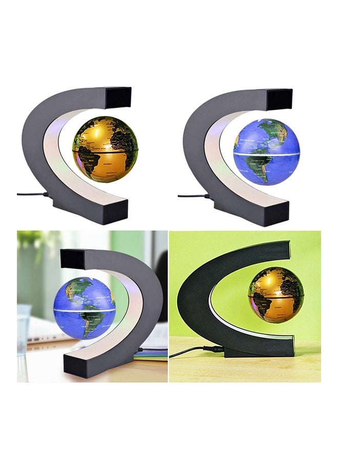 OUTAD Levitation Anti Gravity Globe World Map With LED Light Gold 215x100x200ml - Image 5