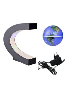 أوتاد خريطة العالم بارتفاع ضد الجاذبية مع ضوء LED أزرق  - Image 1