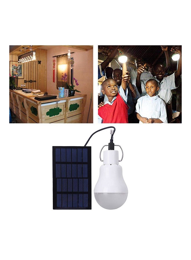 أوتاد مصباح ضوء LED يعمل بالطاقة الشمسية قابل للنقل أبيض  - Image 2