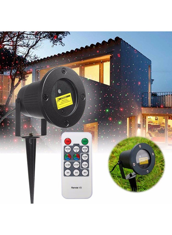 OUTAD Waterproof Laser Projector Light Black - Image 2