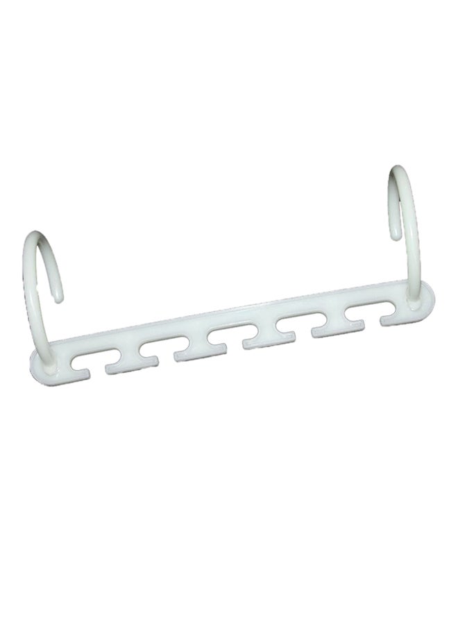 8-Piece Space Saving Magic Hanger Hook Set White - Image 2