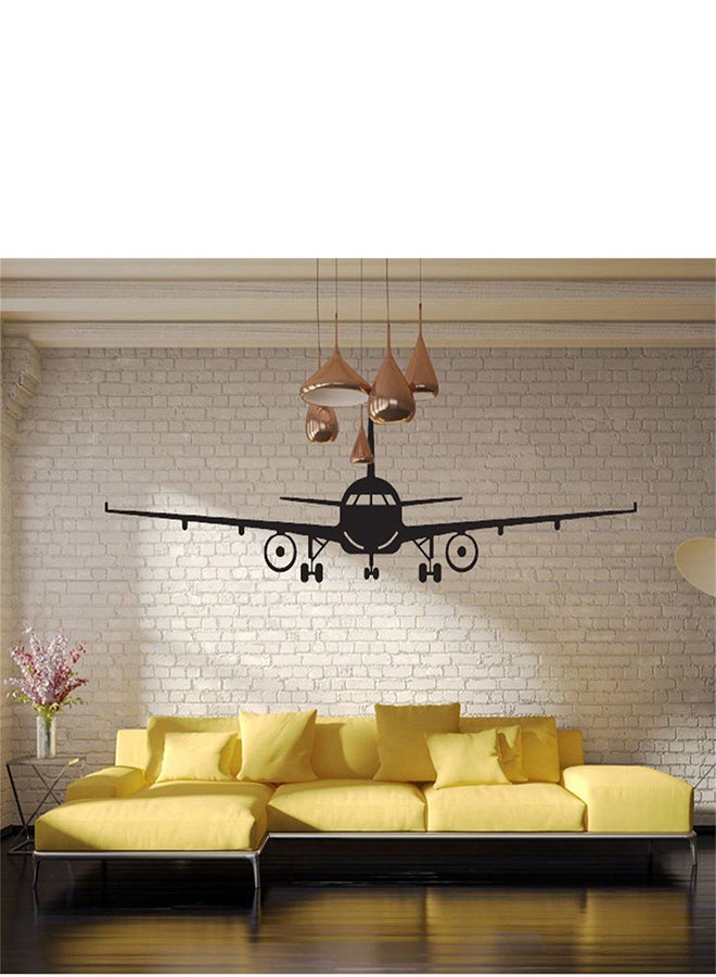 أوتاد ملصق جدار لطائرة أسود - Image 3