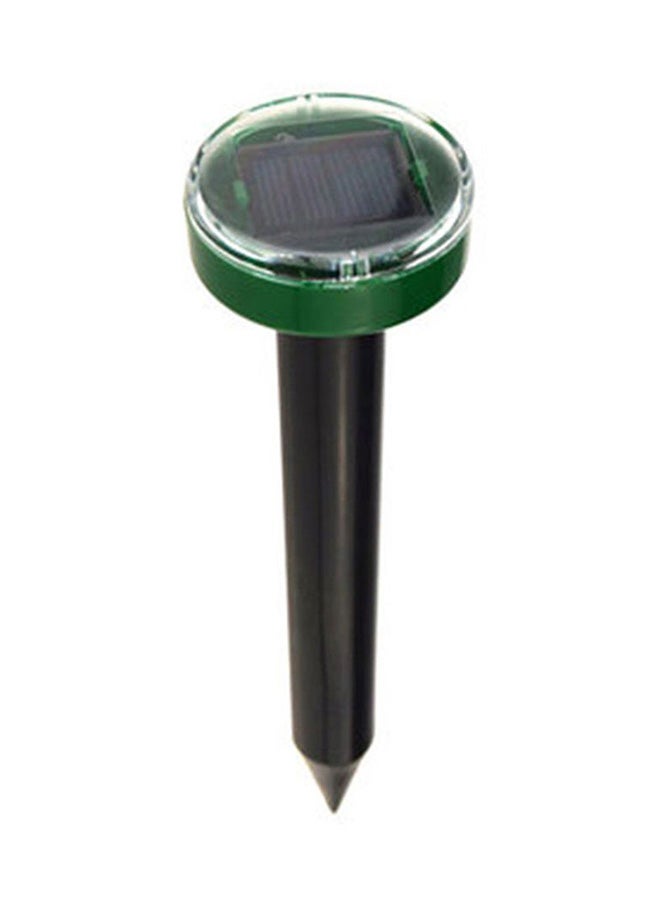 OUTAD Ultrasonic Solar Powered Garden Mouse Pest Rodent Repeller Black/Green - Image 1