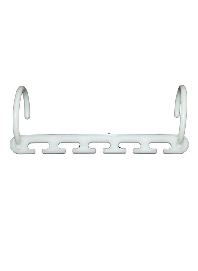 8-Piece Space Saving Magic Hanger Hook Set White - Image 3