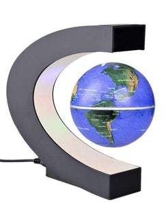 أوتاد خريطة العالم بارتفاع ضد الجاذبية مع ضوء LED أزرق  - Image 3