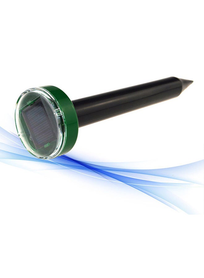 OUTAD Ultrasonic Solar Powered Garden Mouse Pest Rodent Repeller Black/Green - Image 4