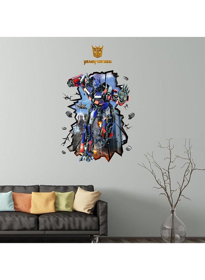 OUTAD Cartoon Character 3D Wallpaper Sticker Multicolour - Image 4