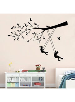 Swing Pattern Removable Wall Sticker Black - v1518085353/N13263128A_5