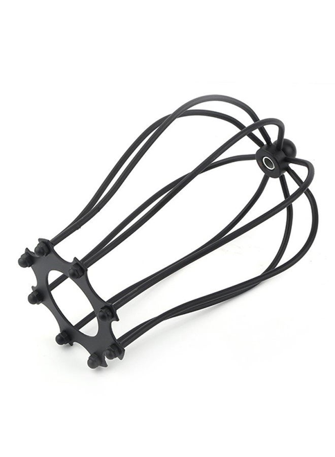 OUTAD Cage Ceiling Lampshades Black - Image 1