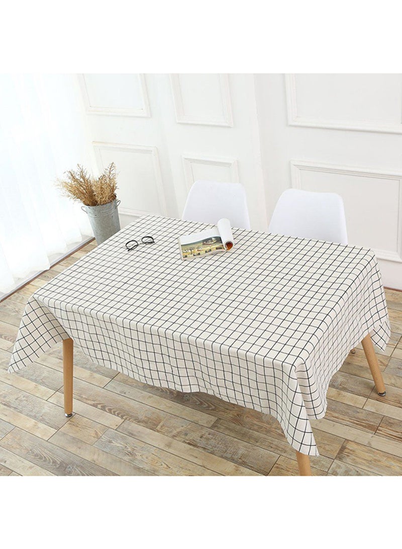 OUTAD Dining Table Cover Black/White - Image 1