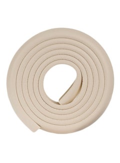 OUTAD Thick Rubber Table Edge Corner Protector Desk Cover Roll Beige 3.5x1.2x195cm  - Image 1