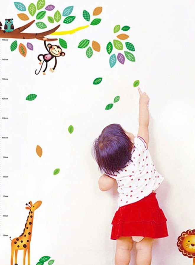 OUTAD Cartoon Monkey Decorative Wall Sticker Multicolour - Image 2