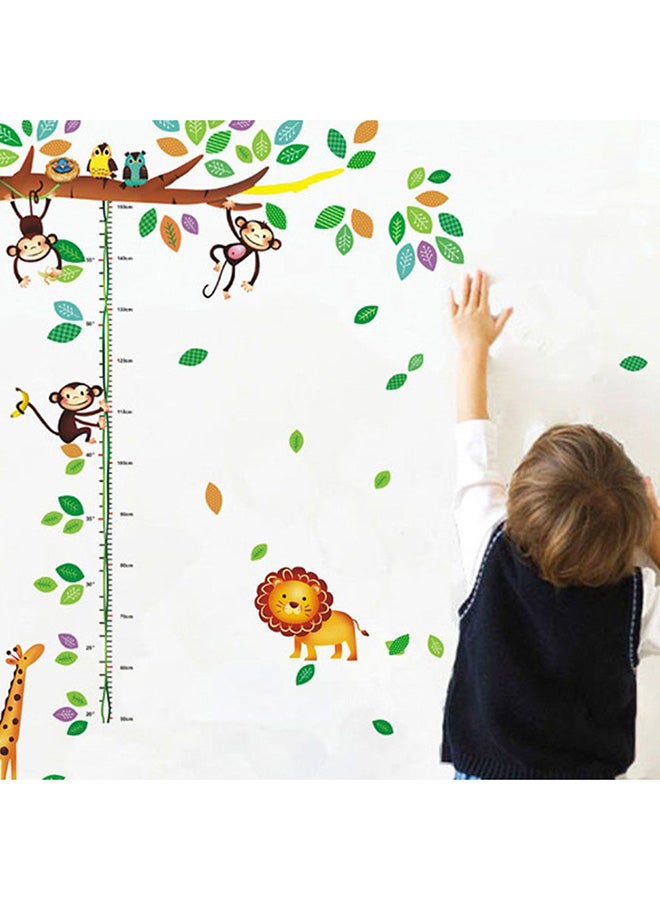 OUTAD Cartoon Monkey Decorative Wall Sticker Multicolour - Image 3