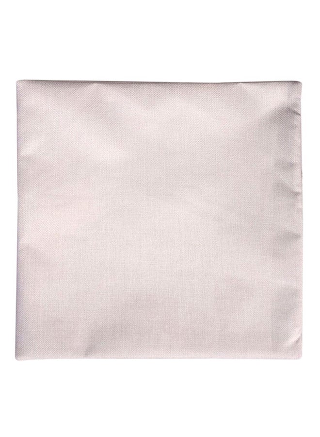 OUTAD Flower Vintage Pillow Case Beige - Image 2