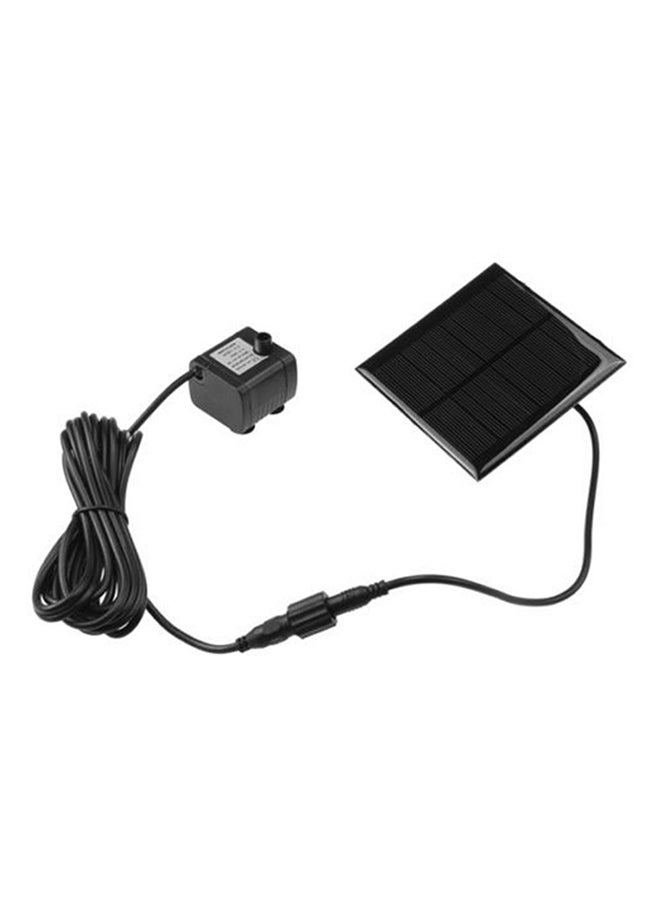 OUTAD - Submersible Watering Solar Panel Water Pump Black - Image 1
