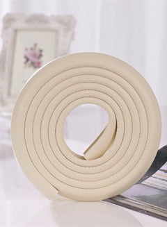 OUTAD Thick Rubber Table Edge Corner Protector Desk Cover Roll Beige 3.5x1.2x195cm  - Image 2
