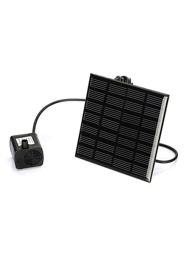 OUTAD - Submersible Watering Solar Panel Water Pump Black - Image 1