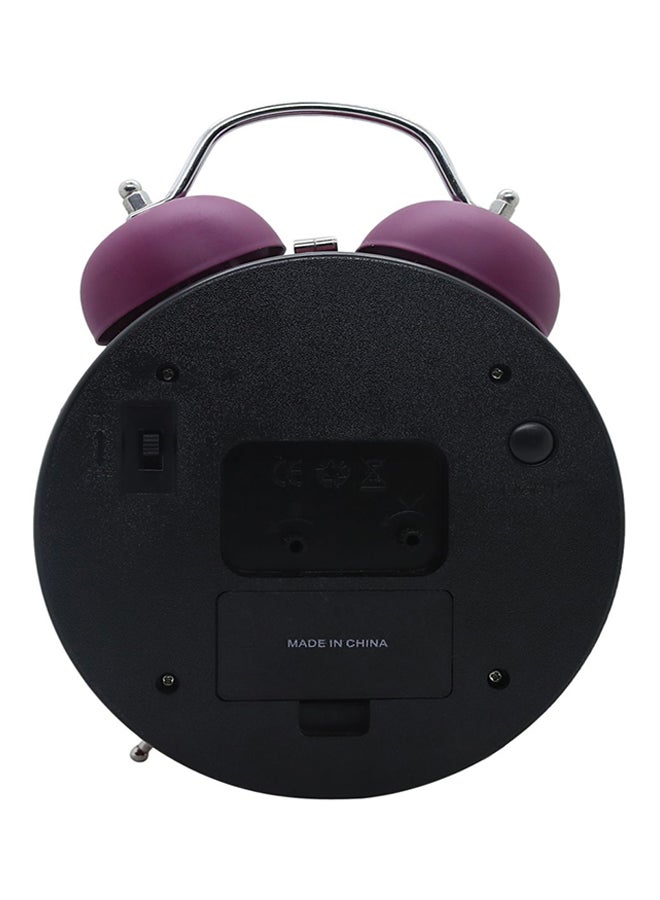 Dojana - Round Analog Desk Clock Red - Image 1
