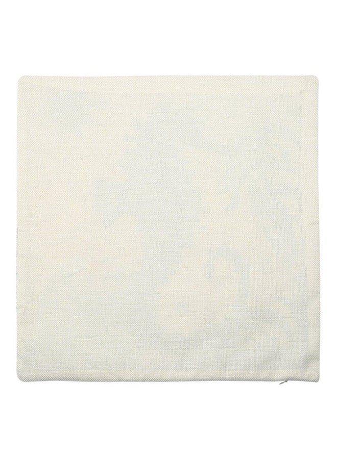 OUTAD Ocean Style Cushion Cover Blue/Beige - Image 4