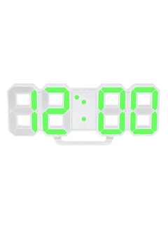 Modern Design Large Size Digital LED Wall Clock White