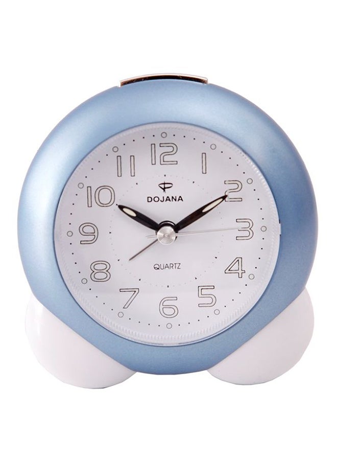 Round Analog Alarm Clock White/Blue - v1518086155/N13259073A_1